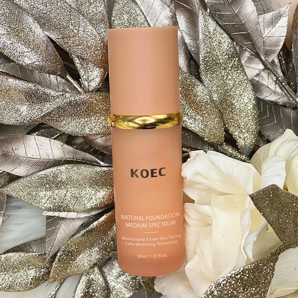 KOEC 4 in 1 Natural Foundation Medium Spectrum foundation