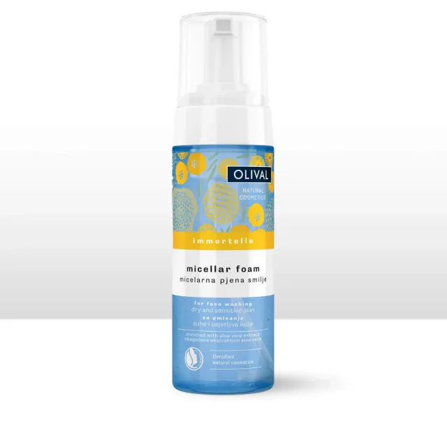 Olival Micellar Foam Immortelle renseskum tør hud