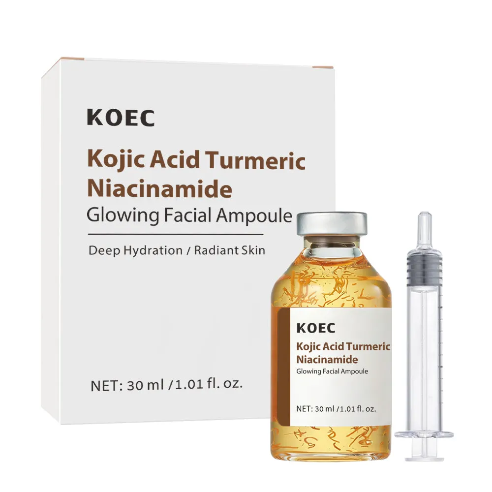 KOEC Kojic Acid Turmeric Niacinamide ampul mod pletter