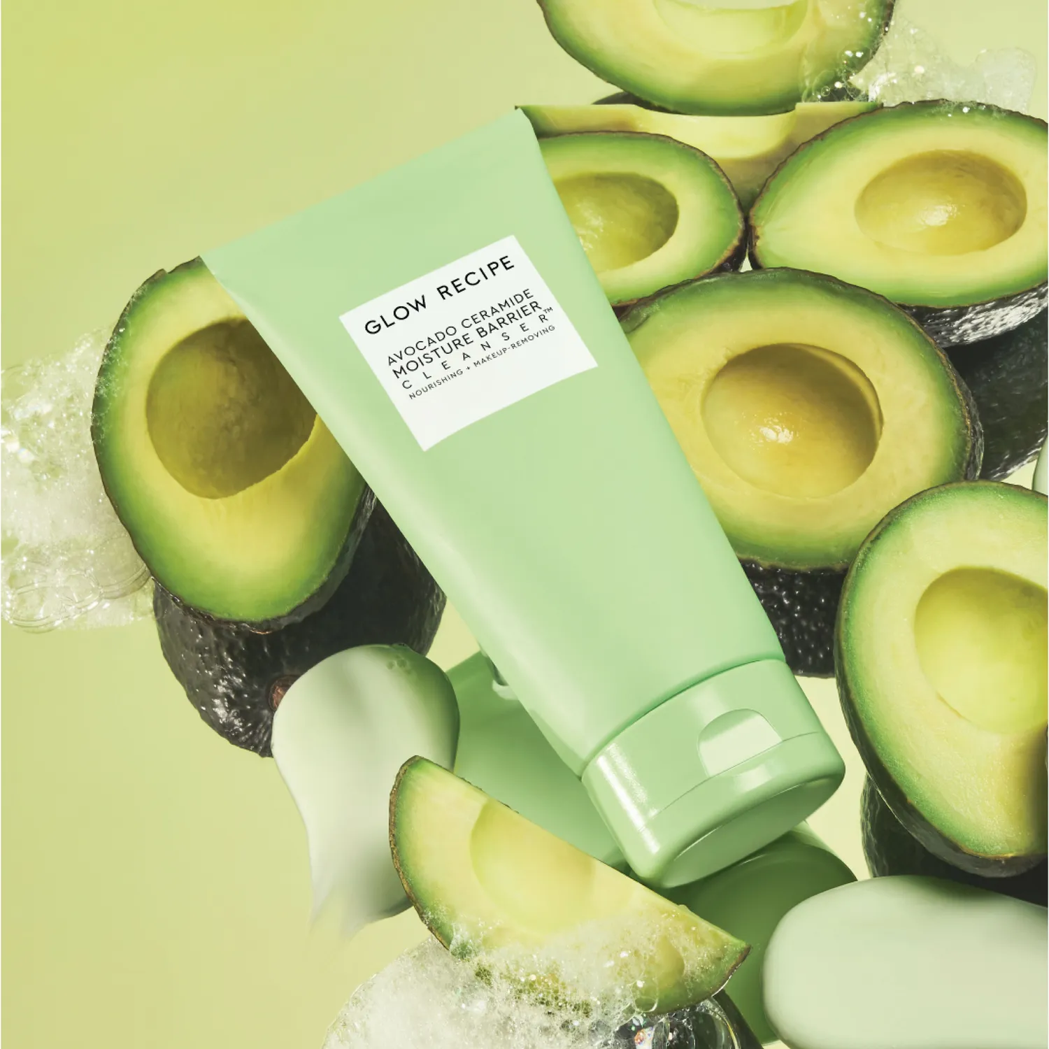 Glow Recipe Avocado Ceramide Moisture Barrier Cleanser ansigtsrens 150 ml tør hud