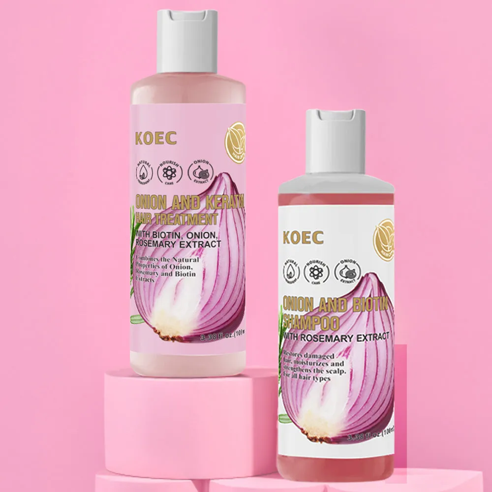 KOEC Onion Rosemary Shampoo Conditioner hårsæt til alle hårtyper