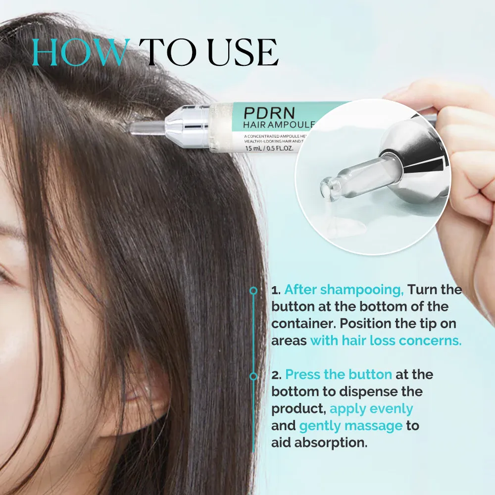 KOEC PDRN Hair Repair ampul 15 ml til hovedbund