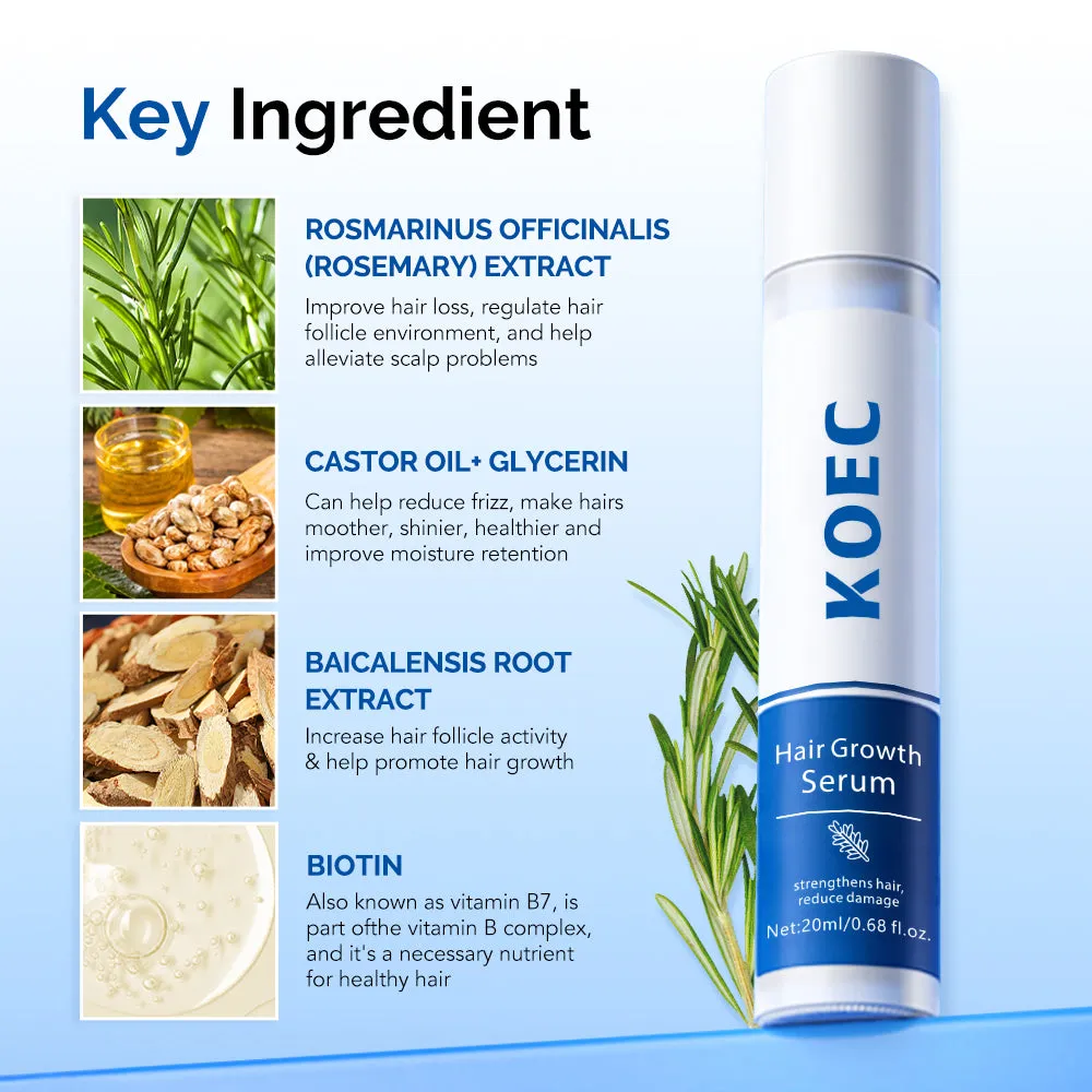 KOEC Rosemary hårserum roll-on 1 stk