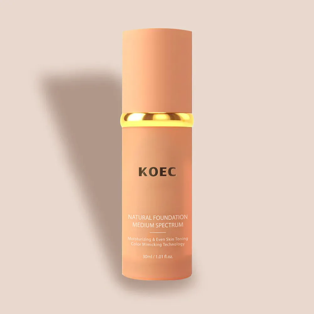KOEC 4 in 1 Natural Foundation Medium Spectrum foundation