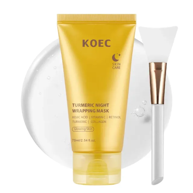 KOEC Turmeric Night Wrapping Mask natmaske gurkemeje