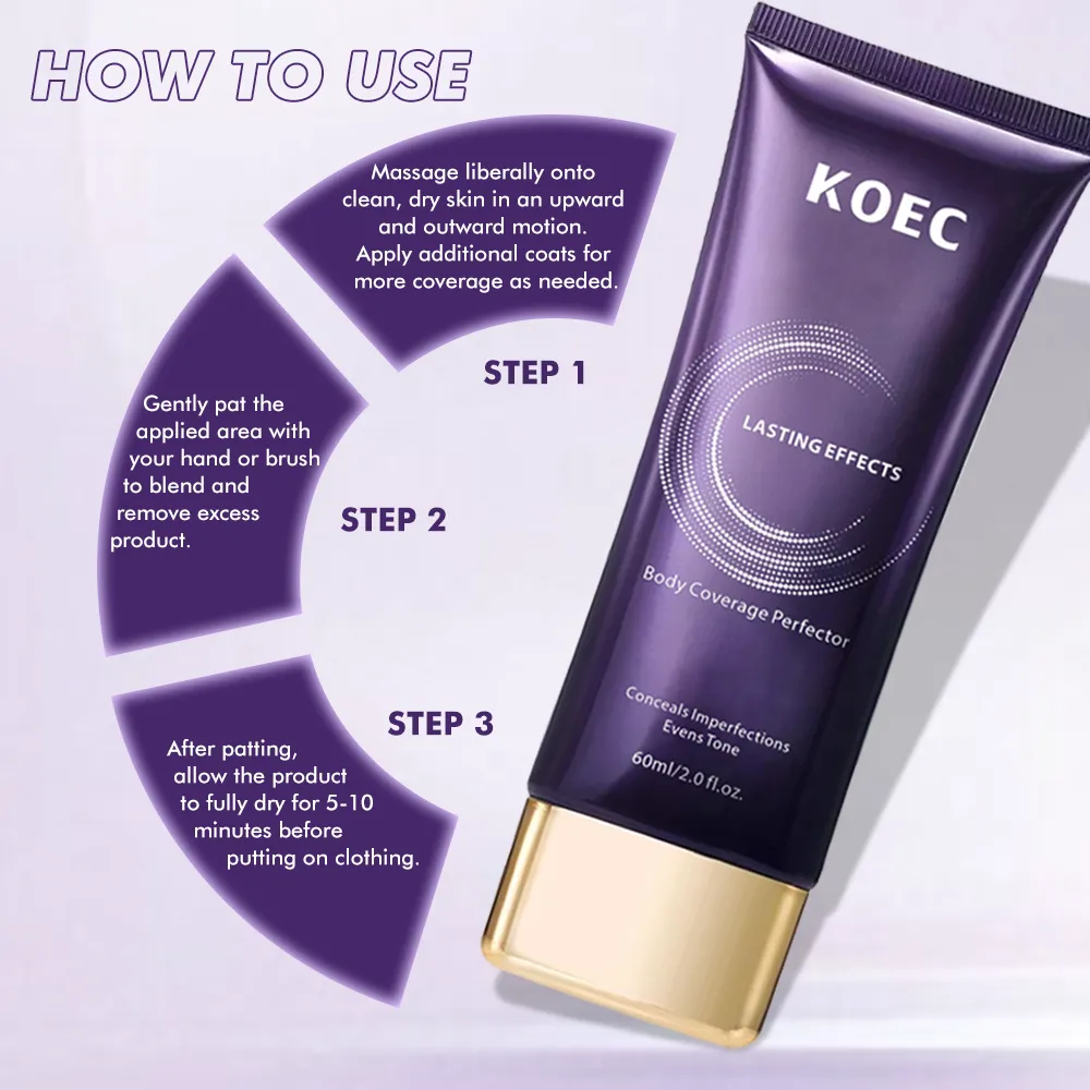 KOEC Body Coverage Perfector concealer med pensel vandfast