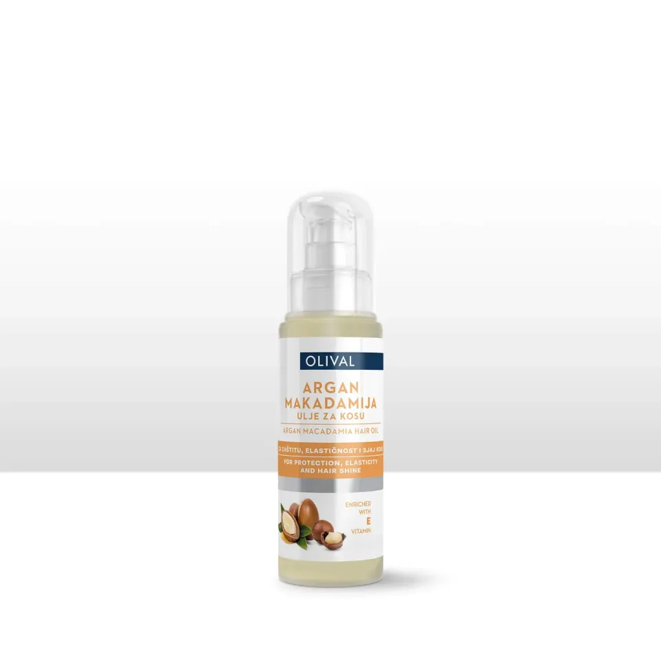 Olival Professional Argan Macadamia hårolie vitamin E