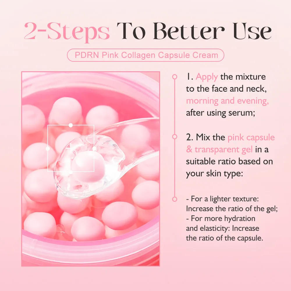 KOEC PDRN Pink Collagen ansigtscreme 50 ml til glød