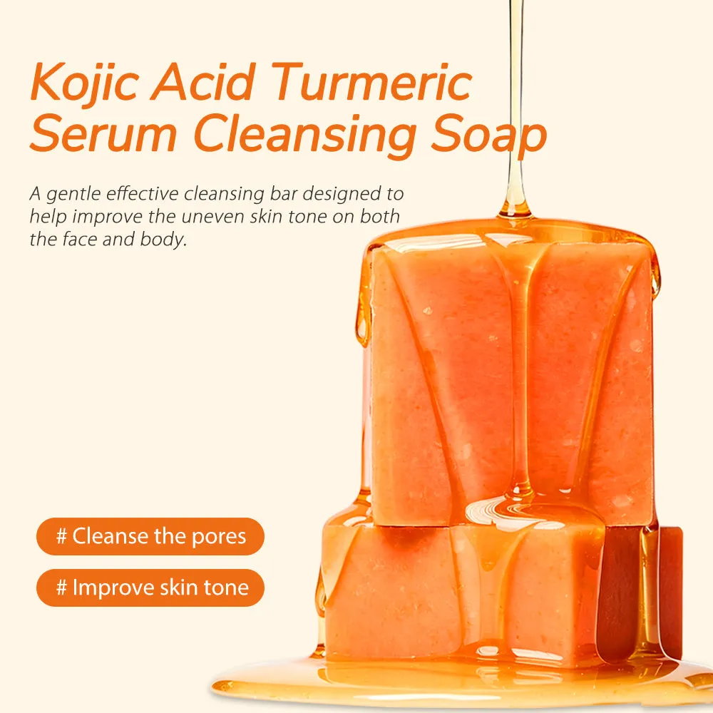 KOEC Kojic Acid Turmeric rense sæbe mod mørke pletter