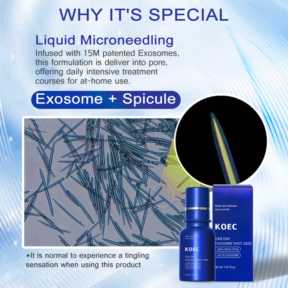 KOEC One Day Exosome Shot 2000 ansigtsserum porer