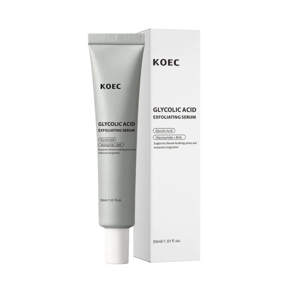 KOEC Glycolic Acid eksfolierende serum ujævn hud