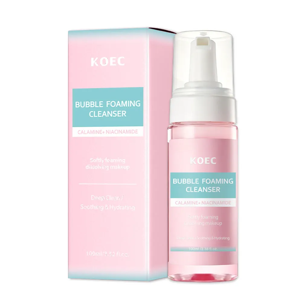 KOEC Bubble foaming cleanser mod tilstoppede porer