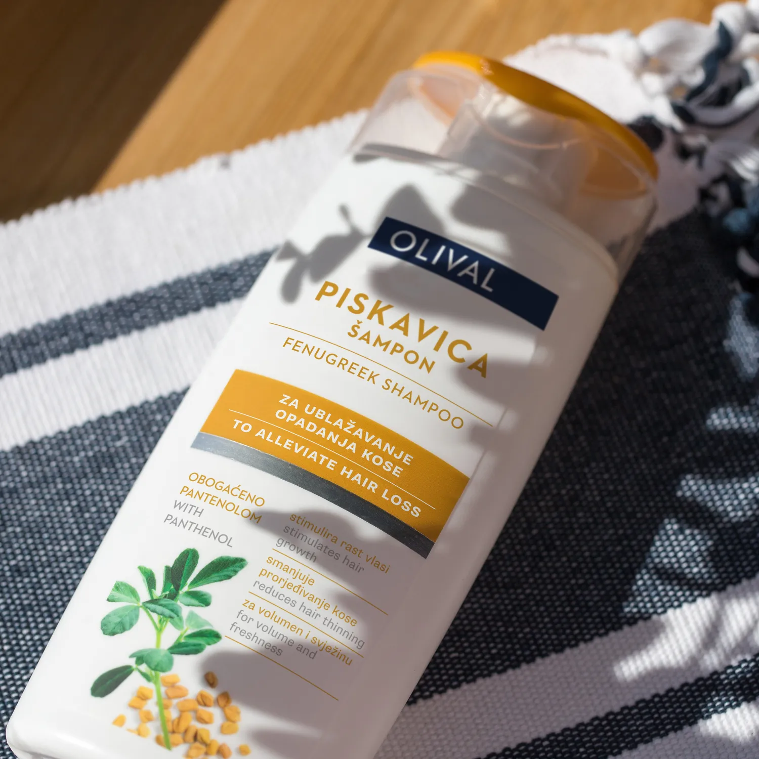 Olival Fenugreek Shampoo shampoo hårtab volumen