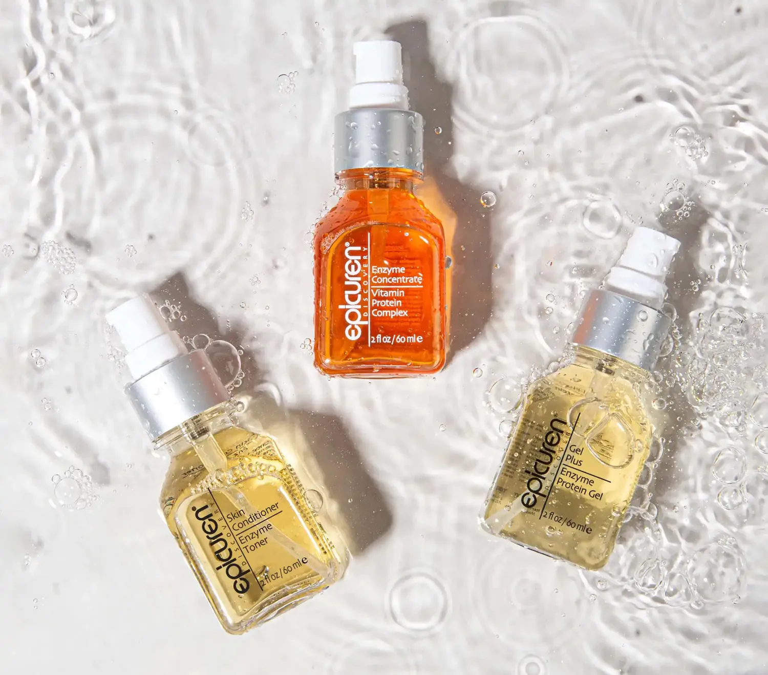 Epicuren Metadermabolic Protein Enzyme Trio sæt 3x60 ml