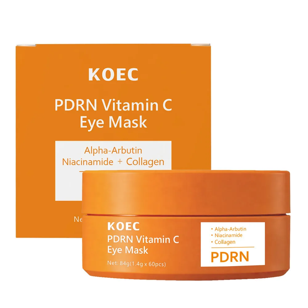 KOEC PDRN Vitamin C øjenmaske mod mørke rande