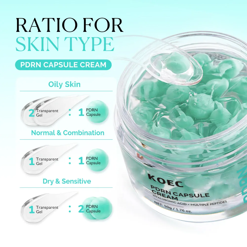 KOEC PDRN Capsule Cream ansigtscreme ceramider fugt