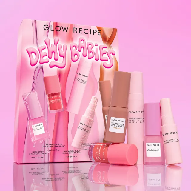 Glow Recipe Dewy Babies Kit hudplejesæt 5 dele glød