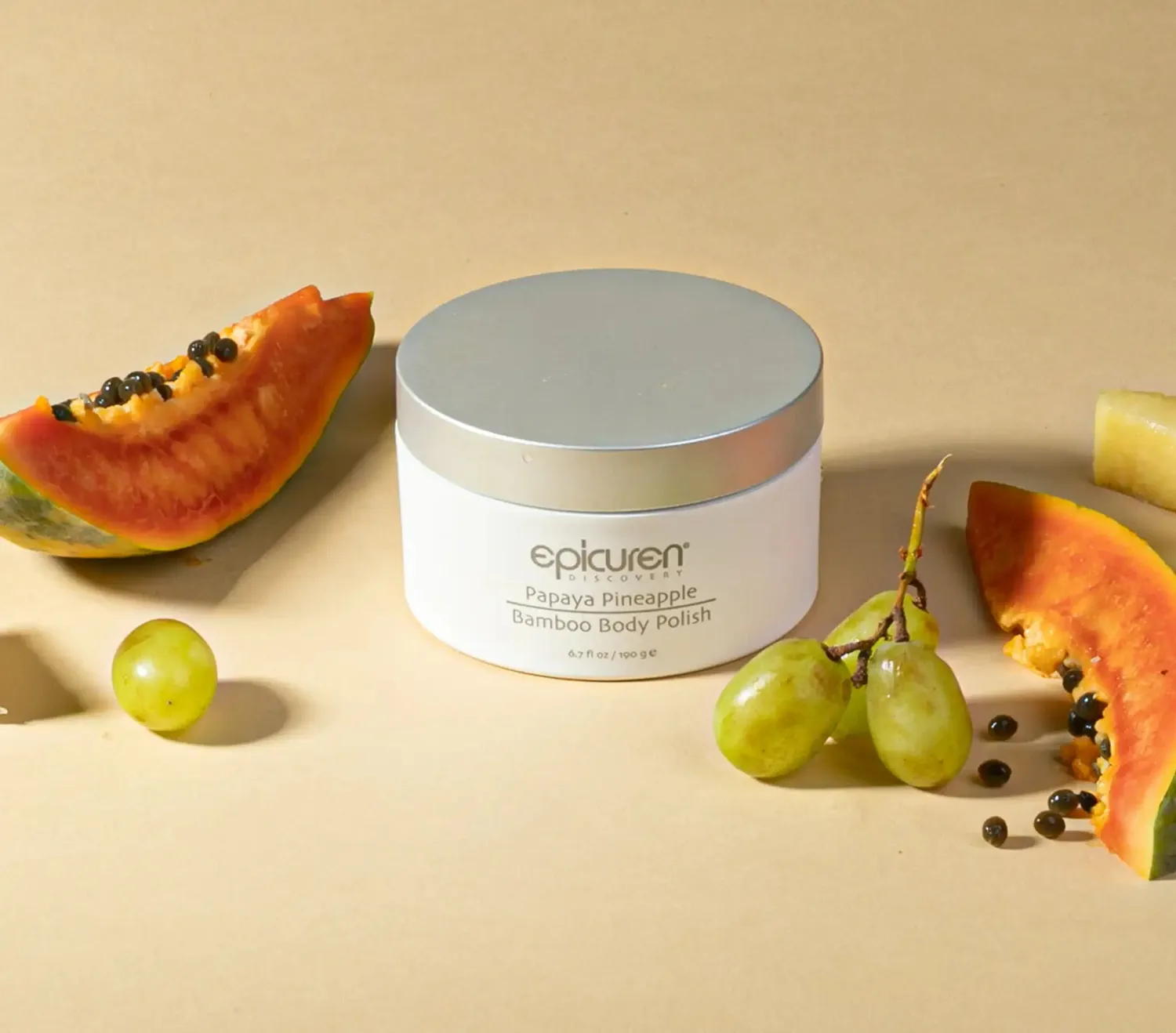 Epicuren Papaya Pineapple Bamboo Body Polish 191 g tropisk
