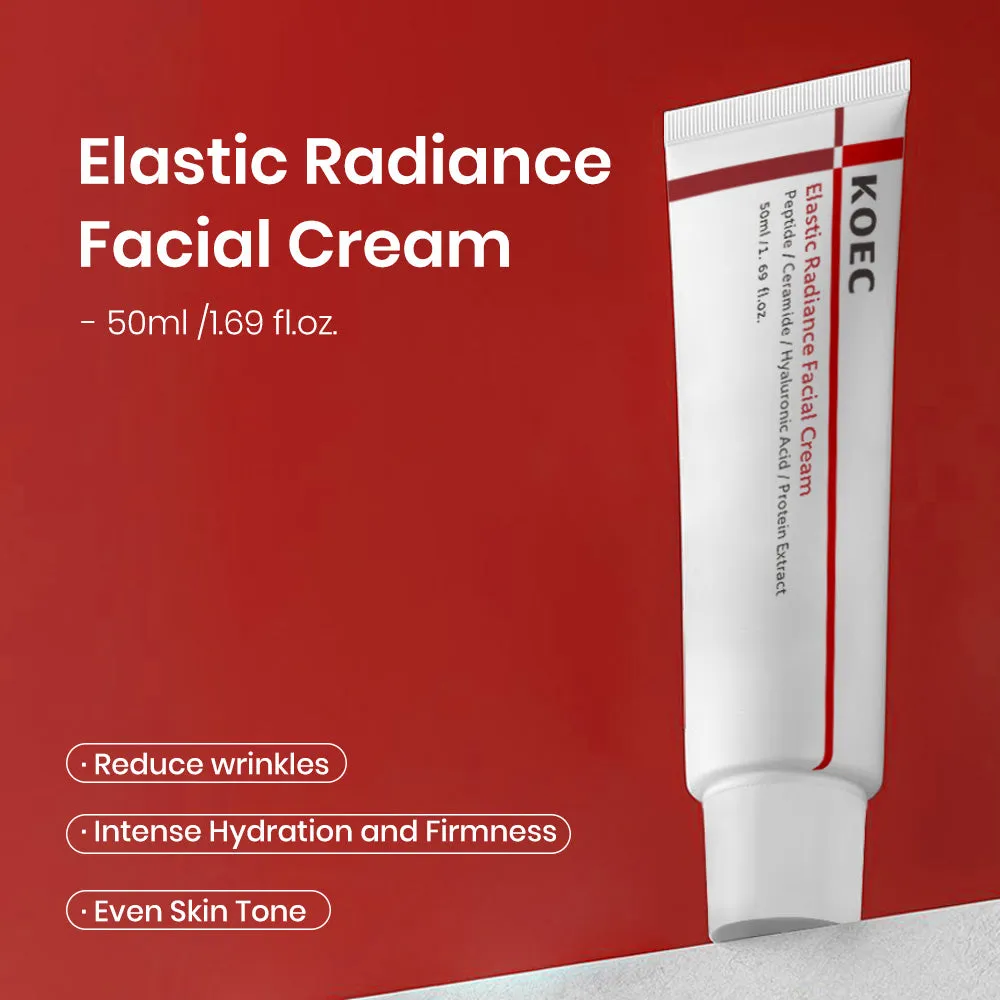KOEC Elastic Centella HA Facial Cream ansigtscreme 1 stk fugt