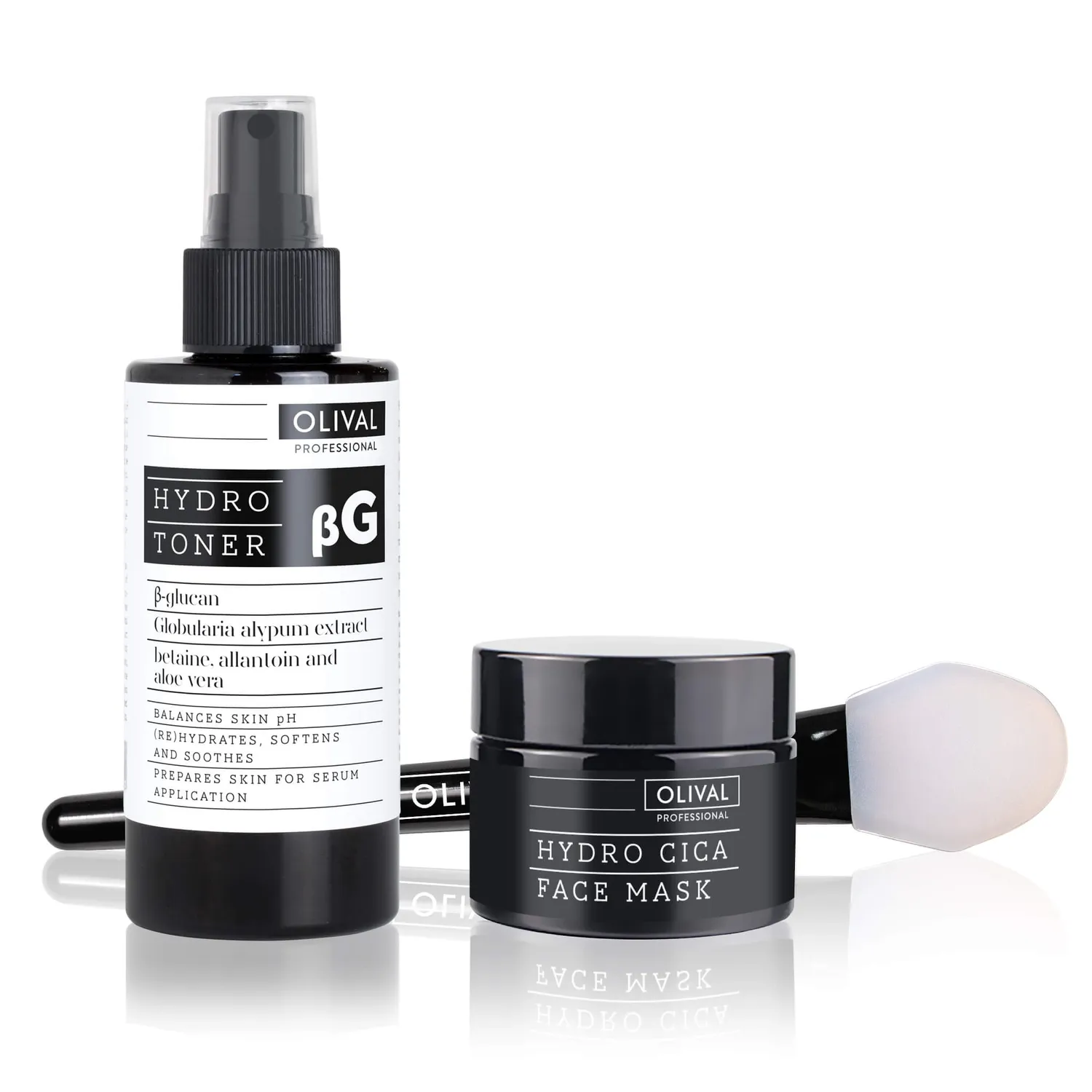 Olival Professional Set βG ansigtssæt toner og maske beta-glucan