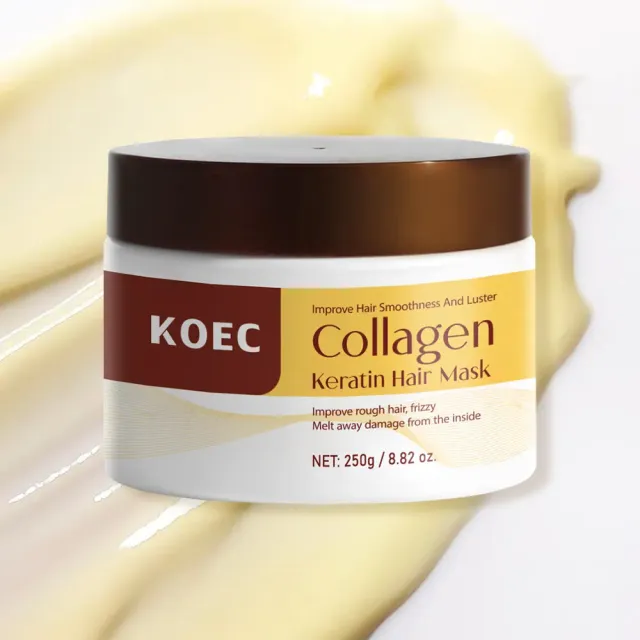 KOEC Collagen Keratin hårmaske 250 g til tørt hår