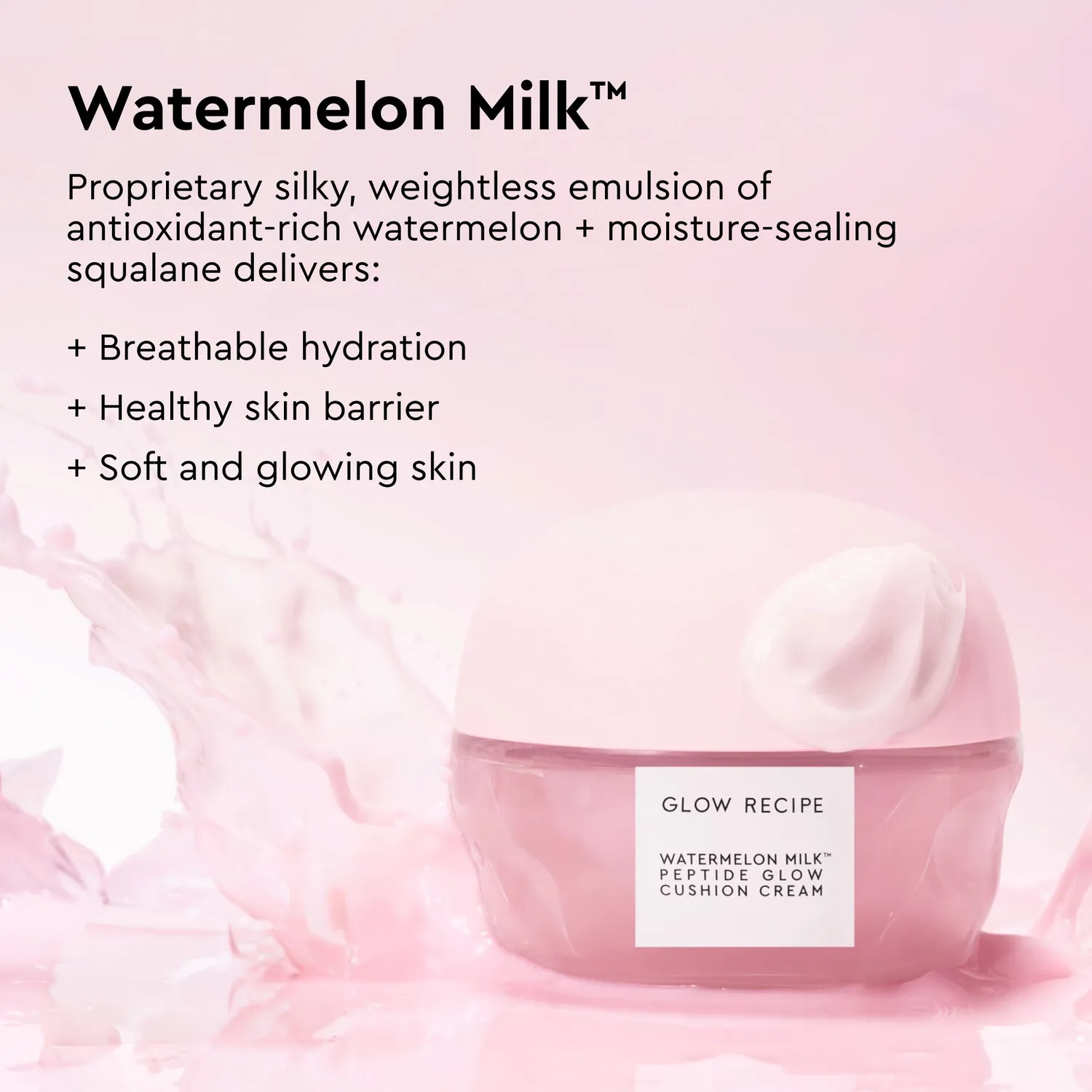 Glow Recipe Watermelon Milk Peptide fugtcreme 50ml