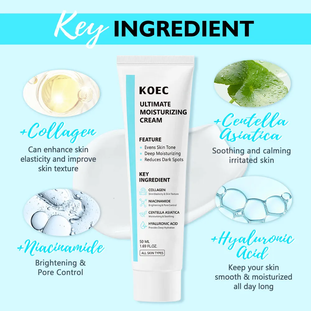 KOEC Ultimate Moisturizing Cream fugtcreme 50 ml til tør hud