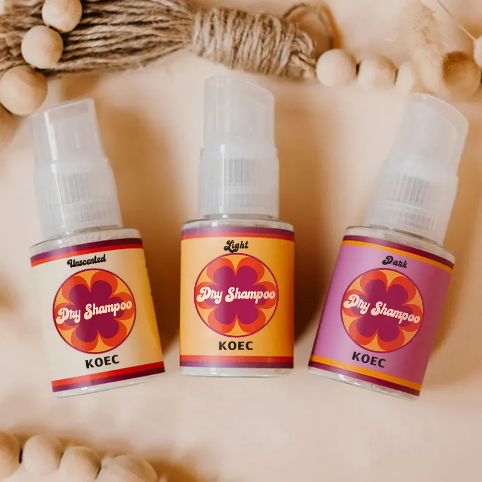 KOEC dry shampoo tørshampoo light uden hvidt skær