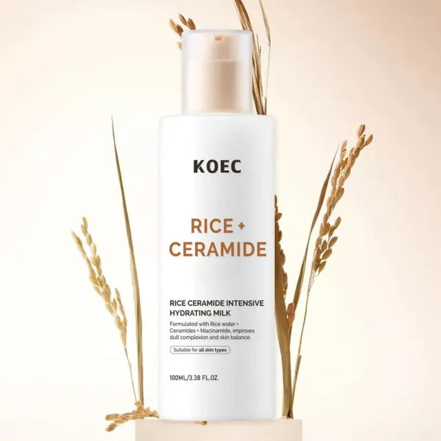 KOEC Rice Ceramide Intensive ansigtsmælk 100 ml fugt