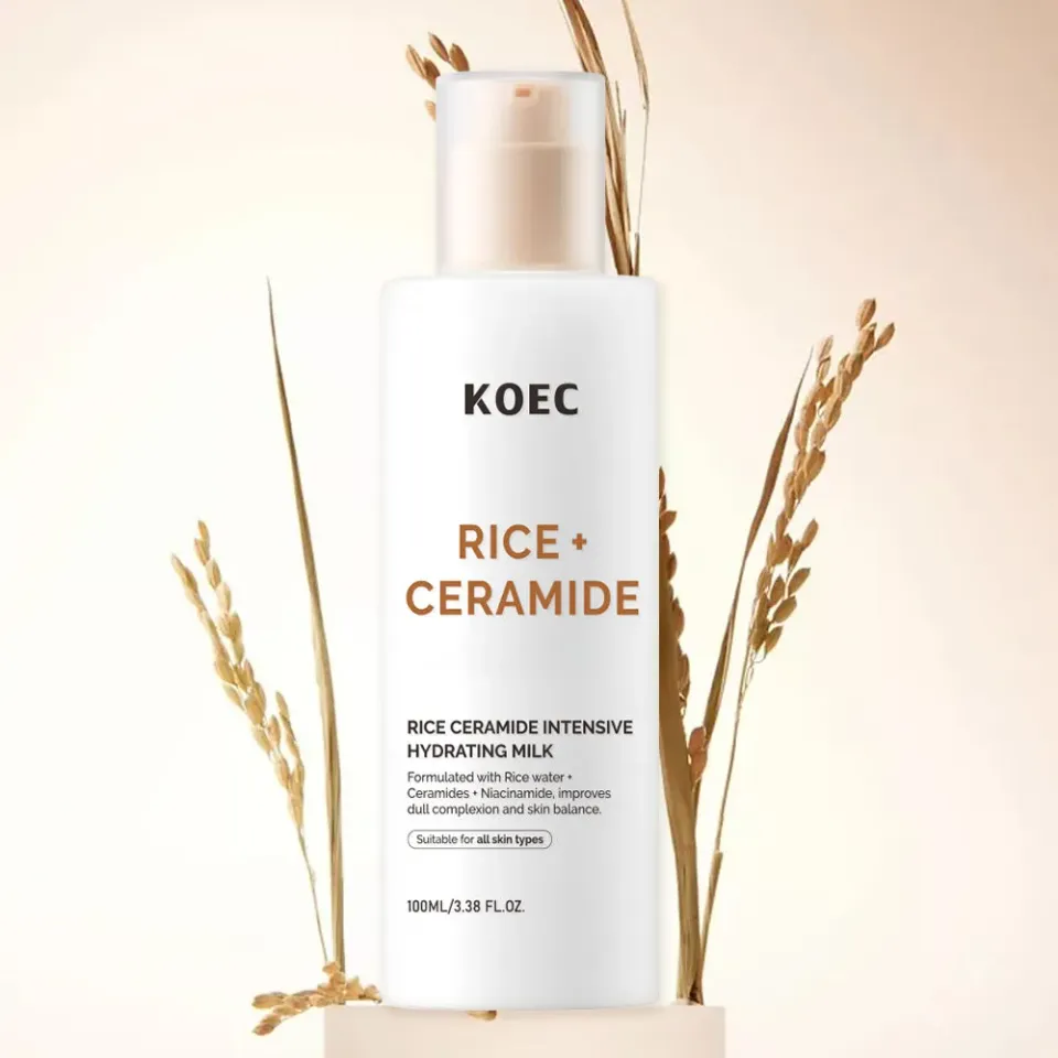 KOEC Rice Ceramide Intensive ansigtsmælk 100 ml fugt