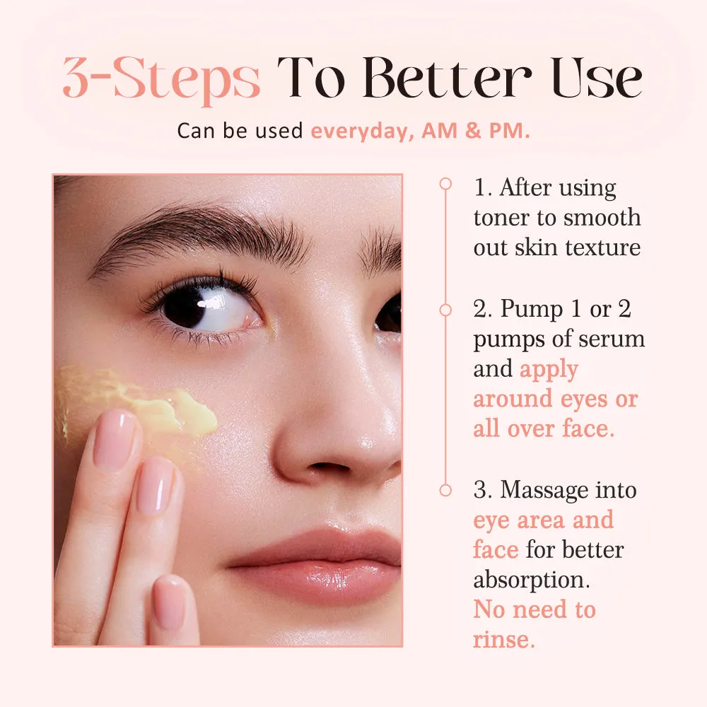 KOEC Revive Ginseng + Retinal øjenserum 30ml opstrammende