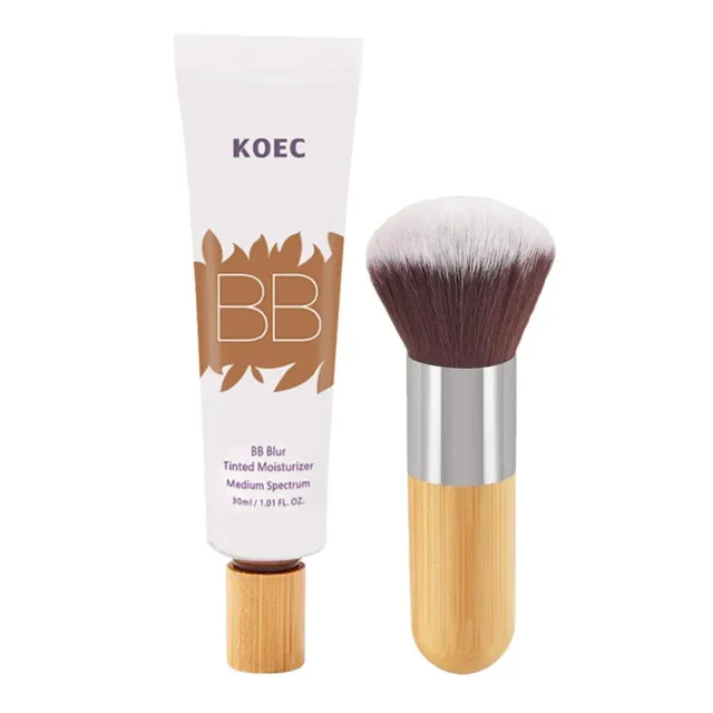 KOEC BB Blur tonet dagcreme 1 stk med børste og SPF