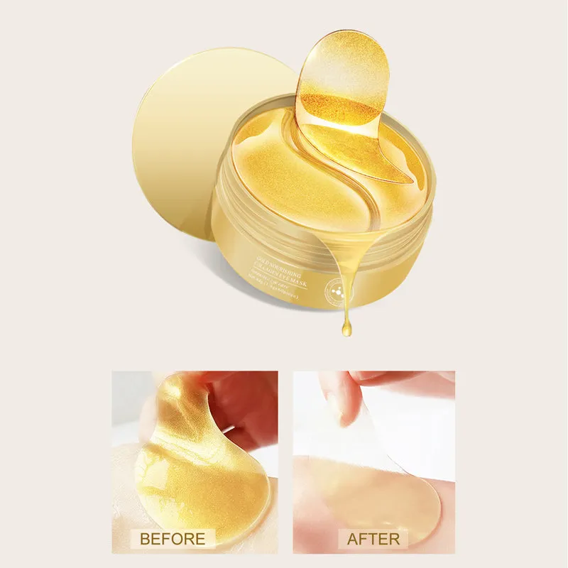 KOEC 24K Gold Collagen øjenmaske 60 stk fugtgivende