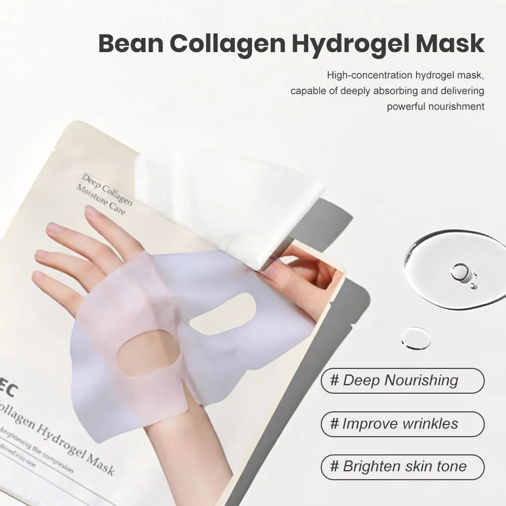 KOEC Bean Collagen ansigtsmaske fugt 1 stk nat