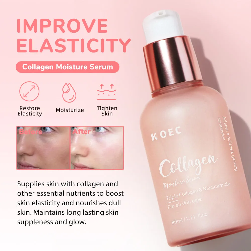 KOEC Triple Collagen Facial Serum ansigtsserum elasticitet