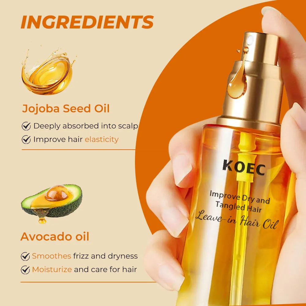 KOEC Perfume Extract hårolie spray 80 ml jojobaolie