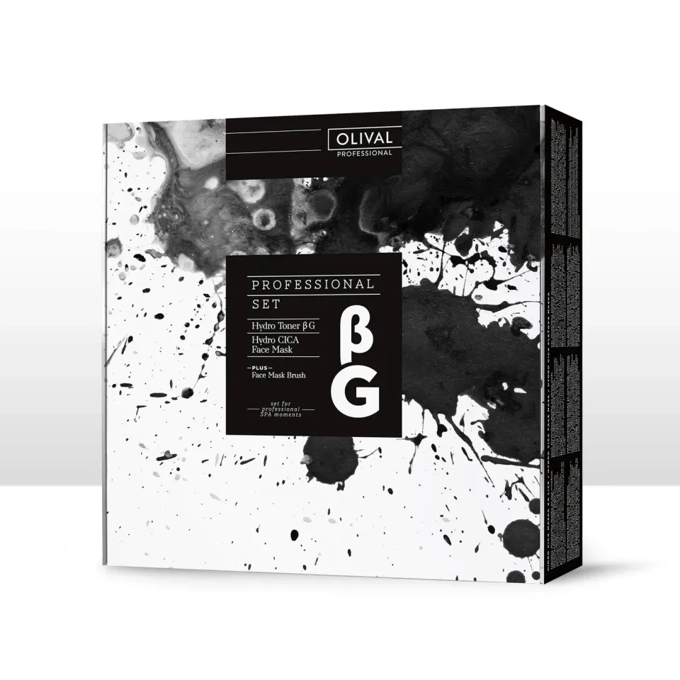 Olival Professional Set βG ansigtssæt toner og maske beta-glucan