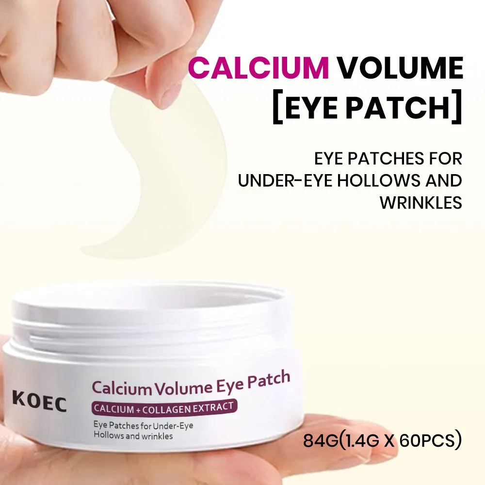 KOEC Calcium Volume øjenpatches 60 stk calcium