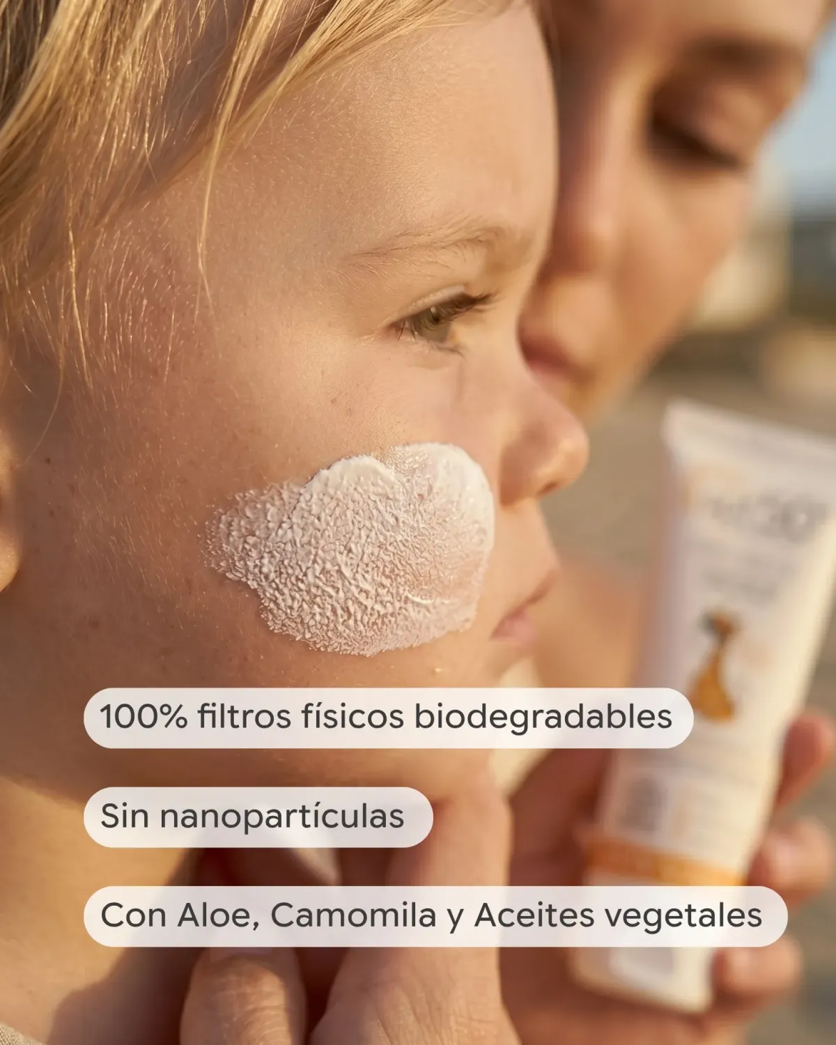 Dhyvana Baby & Family Solcreme SPF50+ uden parfume