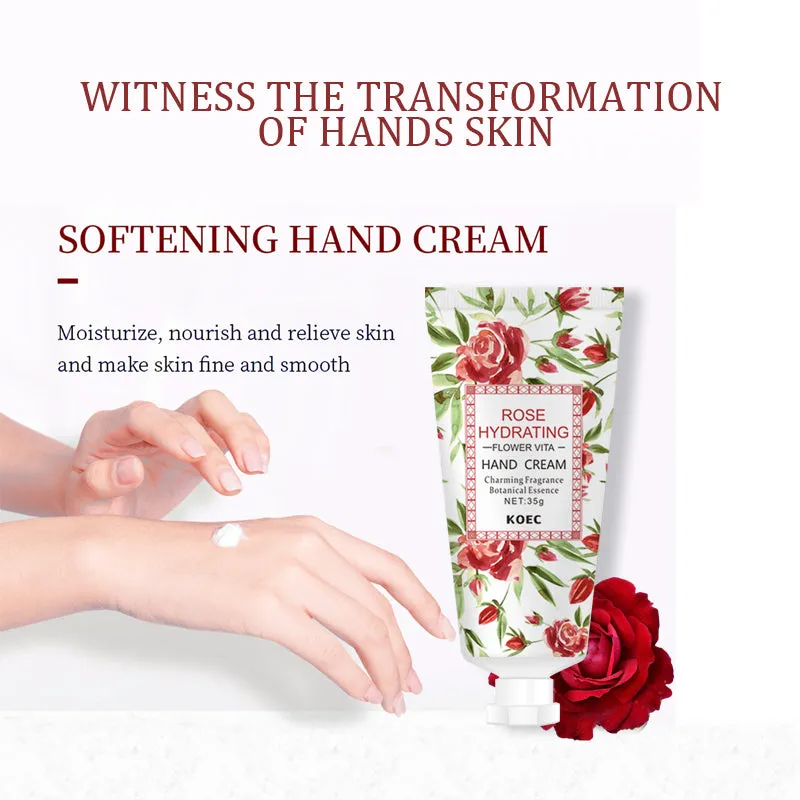KOEC Rose Hydrating håndcreme 3 stk roseduft