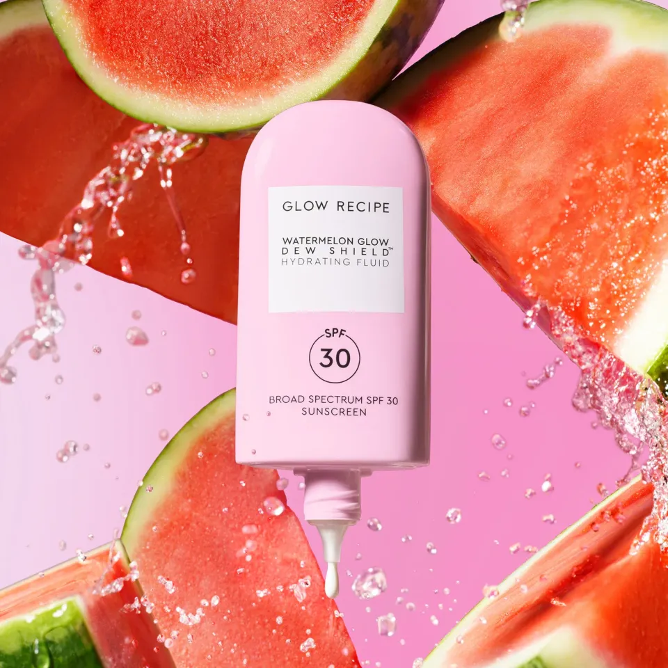 Glow Recipe Watermelon Dew Shield solcreme SPF30 fugt