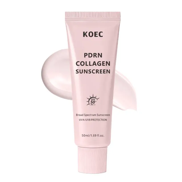 KOEC PDRN Collagen solcreme SPF50 til ansigt