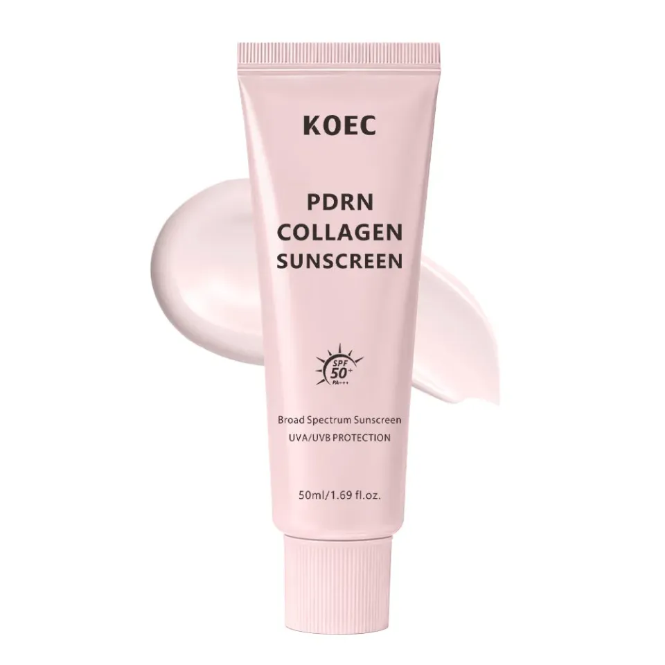 KOEC PDRN Collagen solcreme SPF50 til ansigt