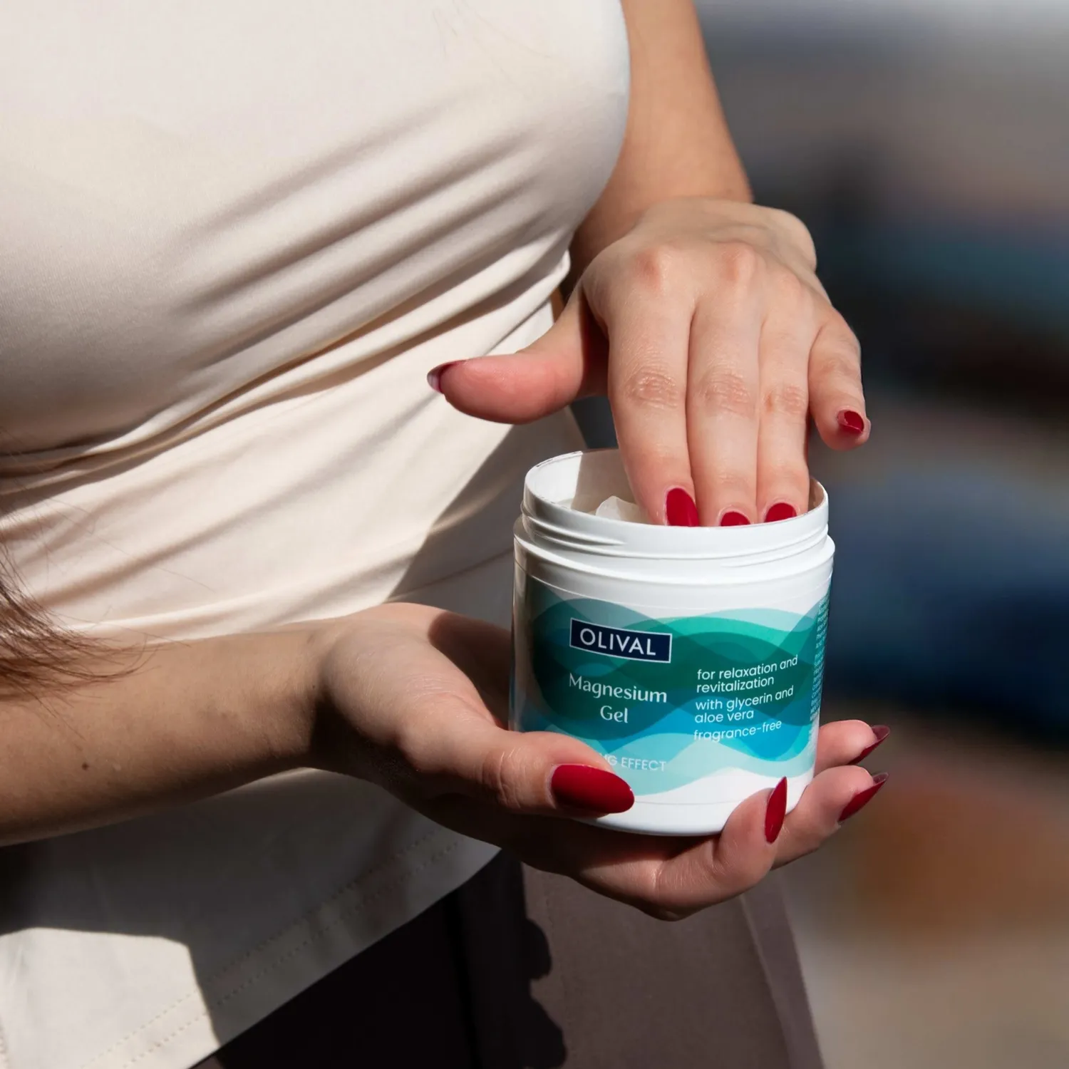 Olival Professional Magnesium Gel kølende gel efter sport