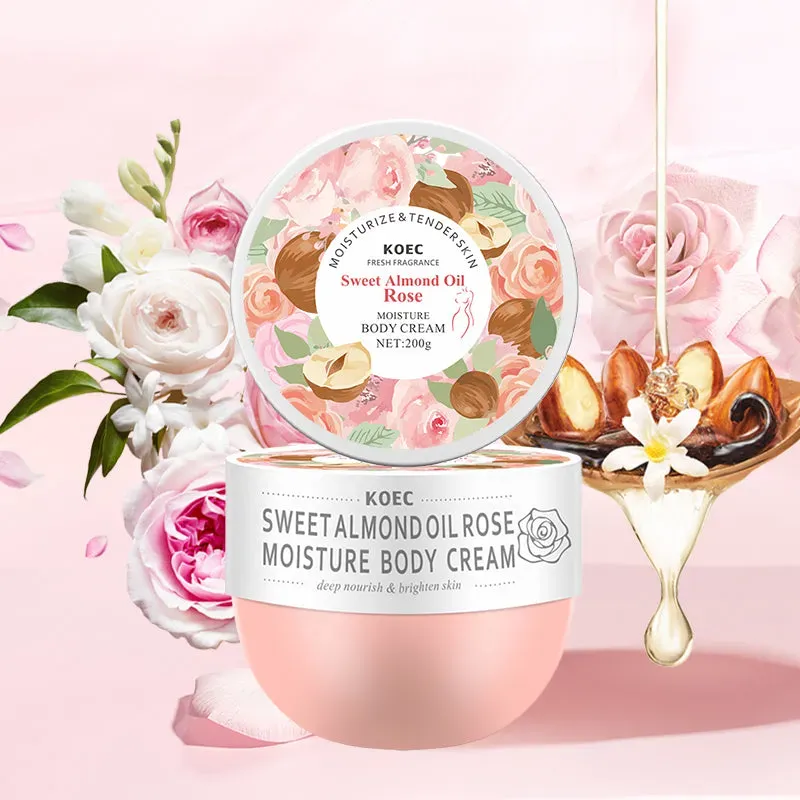 KOEC Sweet Almond Oil Rose Moisture bodycream roseduft