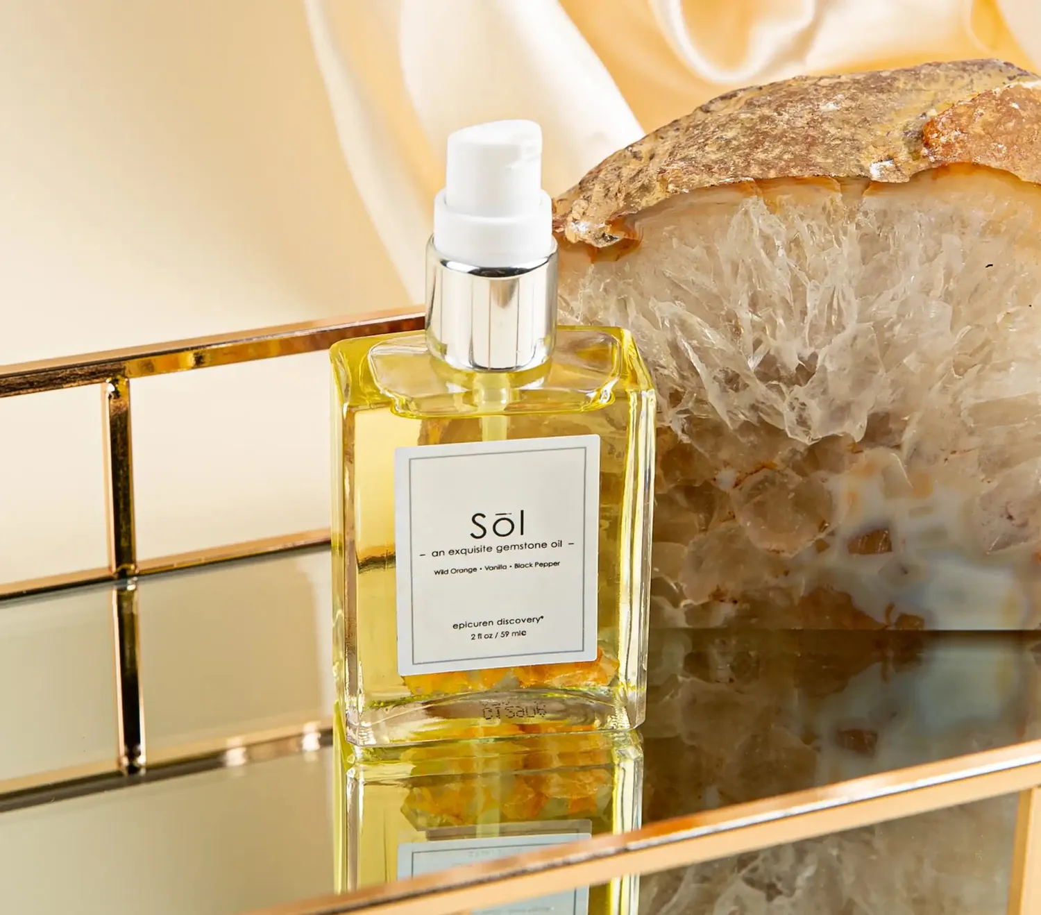Epicuren Søl Exquisite Gemstone Oil kropsolie 59 ml citrus