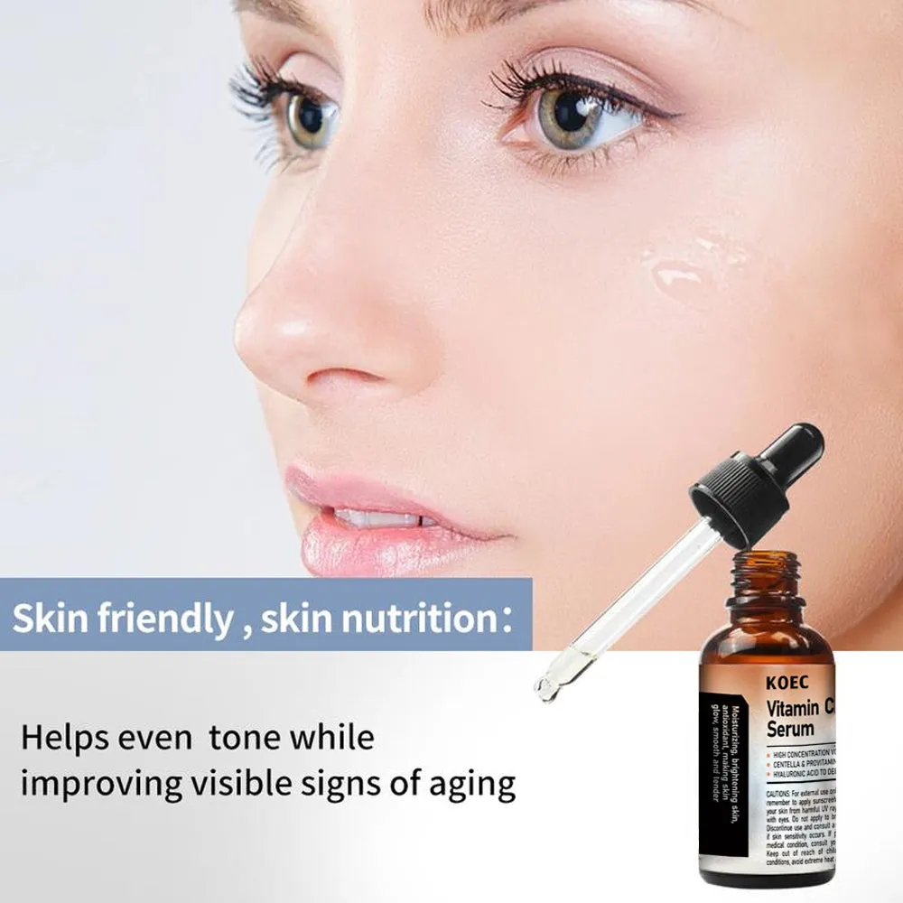 KOEC Vitamin C ansigtsserum 30ml jævn tone