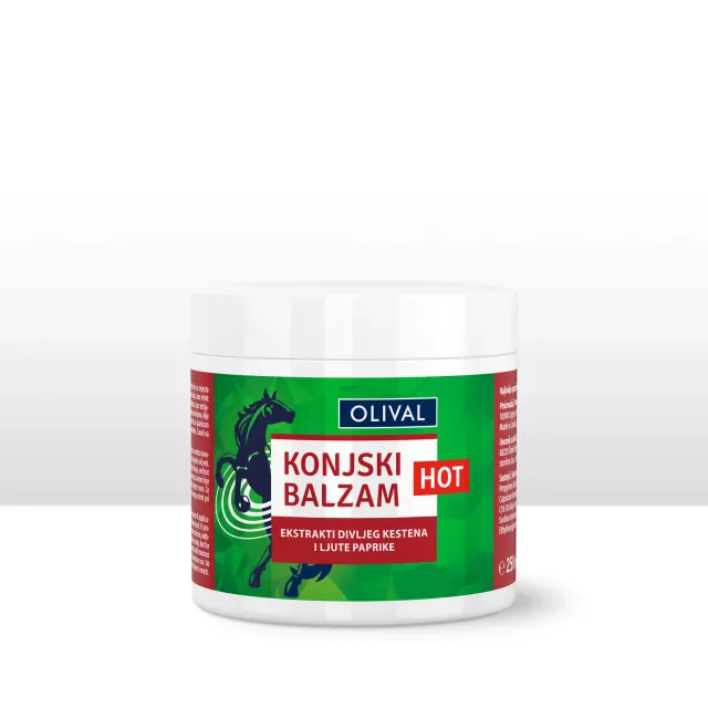 Olival Horse Balm HOT varmebalsam til muskler