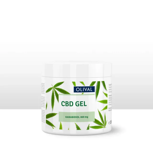 Olival Professional CBD gel til tunge ben mentol