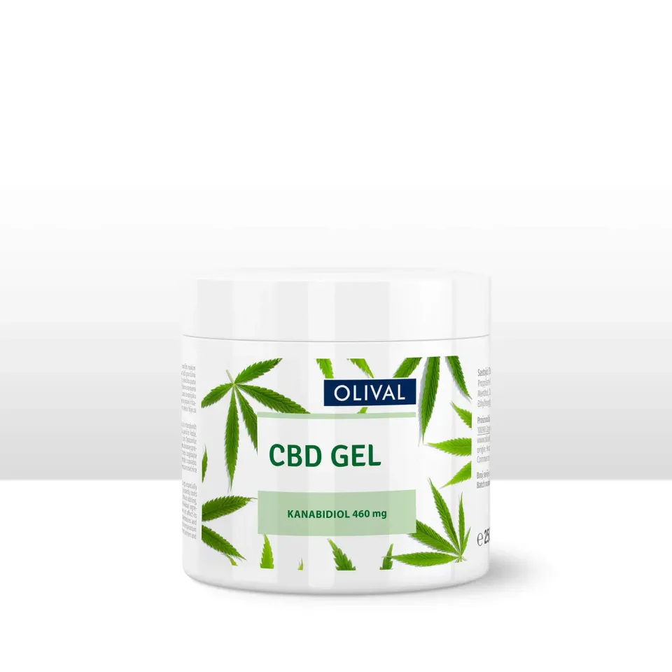 Olival Professional CBD gel til tunge ben mentol